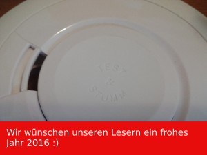 Ein frohes 2016 wünscht Euch unser Team