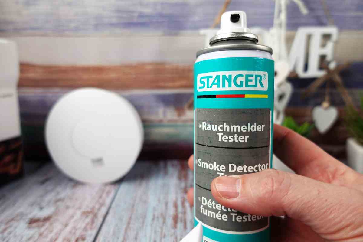 Rauchmelder Testspray